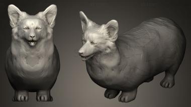 3D model fat dog (STL)